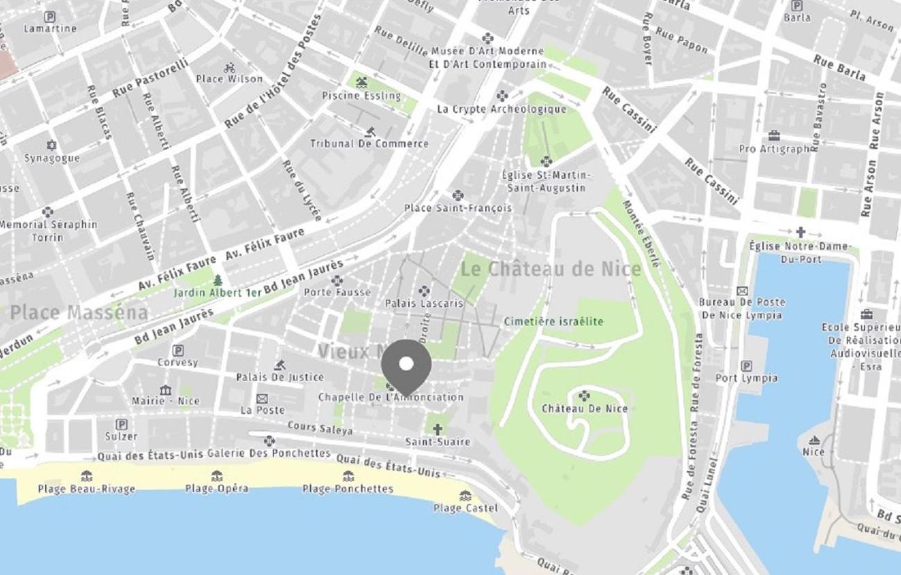 ניס Aparthotel Riviera - Barillerie 12 - Vieille Ville 1Mn Plage - Appartement 2 Pieces Ac מראה חיצוני תמונה