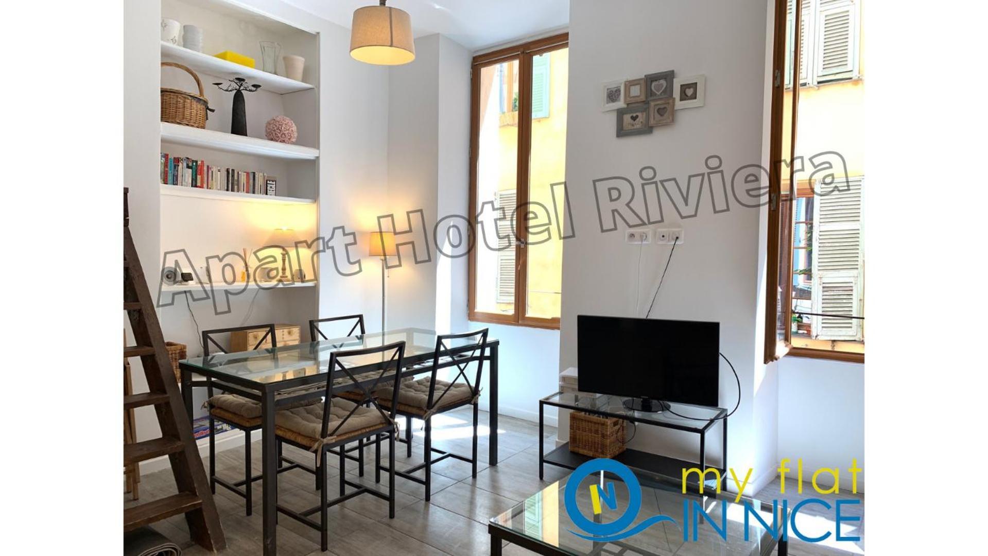 ניס Aparthotel Riviera - Barillerie 12 - Vieille Ville 1Mn Plage - Appartement 2 Pieces Ac מראה חיצוני תמונה